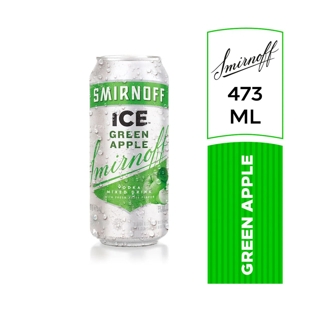 SMIRNOFF ICE GREEN APPLE 473ML x6 Distribuidora Gold