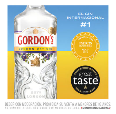 Gin Gordon's London Dry 700ml - Image 2