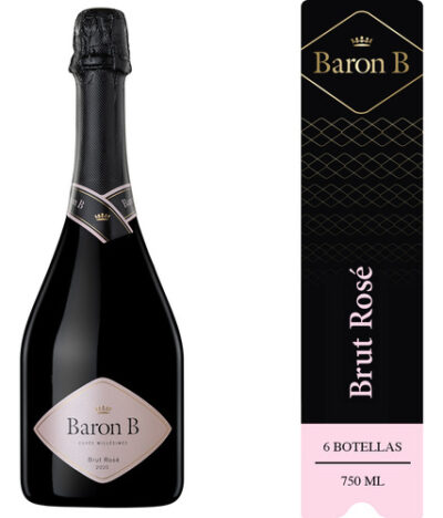 Espumante Baron B Brut Rose 750ml Caja X6