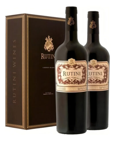 Estuche Vino Rutini Cabernet Malbec X2 Caja - Image 5