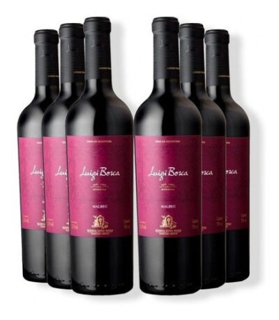 Vino Argentino Luigi Bosca Malbec Cx 6 Und