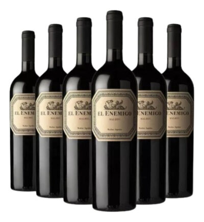 Vino El Enemigo Malbec 750ml Tinto Caja X6 Botella Pack X 6u - Image 5