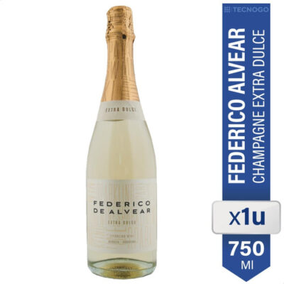 Champagne Vino Espumante Federico Alvear Extra Dulce 750ml - Image 2