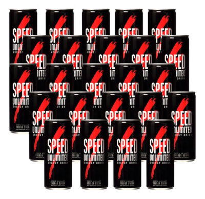 Speed Energizante Unlimited Lata 250 Ml Bebida Pack X24