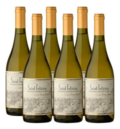 Vino Saint Felicien Chardonnay Roble X750ml Caja X 6u
