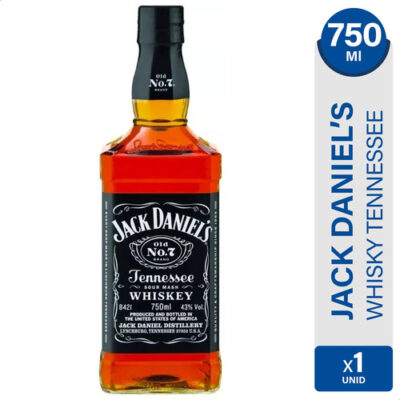 Whisky Jack Daniels Old Nº7 (750ml 40%), Tennessee - Image 3