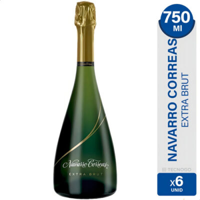 Champagne Navarro Correas Extra Brut 750ml Caja X6 - Image 3