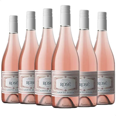 Vino Rosado Syrah Santa Julia Rose 750 ml Pack X 6 u