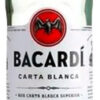 Ron Bacardi Blanco Carta Blanca 750 Cc