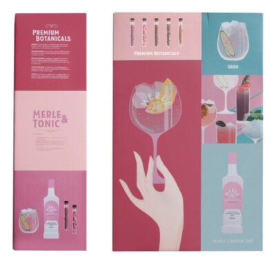 Gin Merle Clásico Gift Box 750ml + Botanicos + Vaso Clásico - Image 2