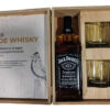 Box Jack Daniels N°7 1l + 2 Vasos + Caja De Madera