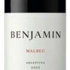 Vino Benjamin Malbec 750 Cc