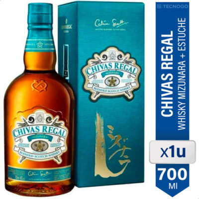 Chivas Regal Mizunara Whisky Escocés Botella 700 Ml+ Estuche - Image 6