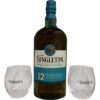 Whisky The Singleton 12 Años 700ml + 2 Vasos Personalizados