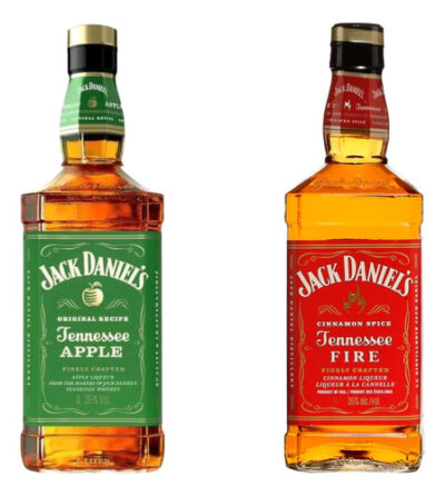Combo Jack Daniels Saborizados Apple + Fire - 2 X 1000ml