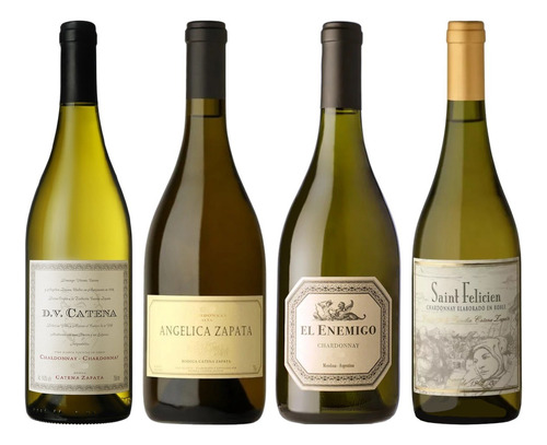 Pack Chardonnay Catena + Angelica + Enemigo + Saint Felicien
