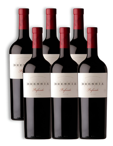 Bressia Profundo Vino Blend Caja X6u 750ml Luján De Cuyo