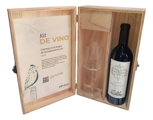 Gran Enemigo Agrelo En Estuche De Madera + Copa