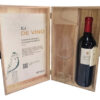 Vino Pequeñas Producciones En Estuche De Madera + Copa