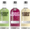 Combo Vodka Absolut X3 Sabores Frambuesa Pera Y Vainilla