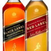 Whisky Combo Johnnie Walker Red Label + Black Label 1 Litro