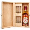 Chivas Regal 12 Años 700ml+2 Vasos En Estuche Madera Giftbox