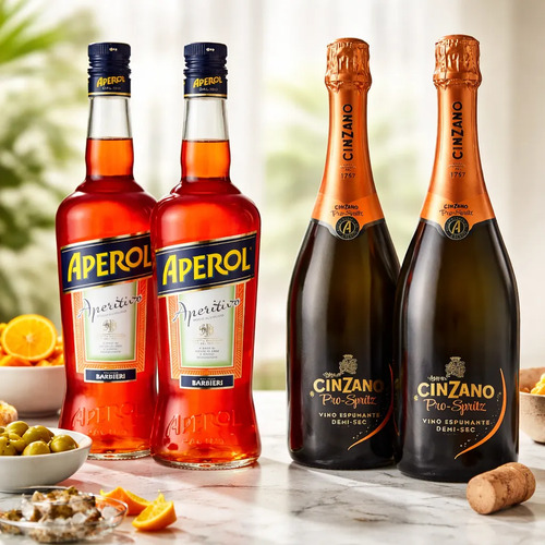 Combo 2 Aperol + 2 Espumante Cinzano Pro Spritz - Image 2