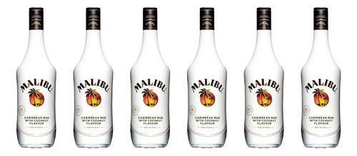 Ron Malibu 750ml X6 Unidades